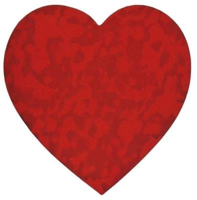 Opakowanie Naklejki papierowe na taśmie Serce 500szt