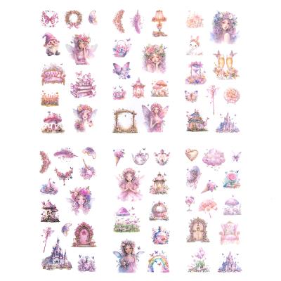 Naklejki pet wróżki crystal pink 6 arkuszy. Wydawca: DP CRAFT. SmakLiter.pl Opakowanie Naklejki pet wróżki crystal pink 6 arkuszy