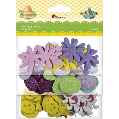 Opakowanie Naklejki piankowe mix 50szt