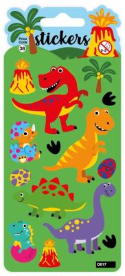 Opakowanie Naklejki pop-up - Dinos
