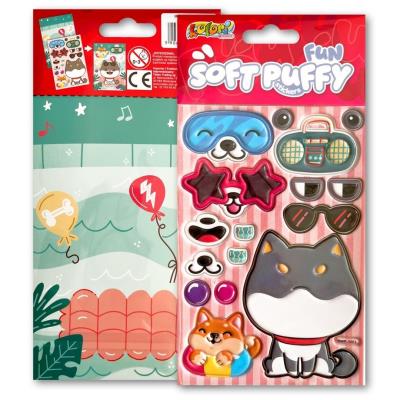Opakowanie Naklejki puffy Fun with Doggi