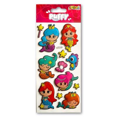 Opakowanie Naklejki puffy Happy Mermadis