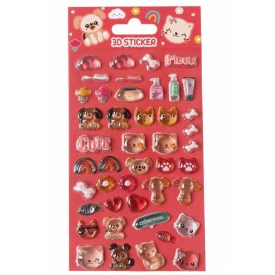 Opakowanie Naklejki Puffy Puppies 3D