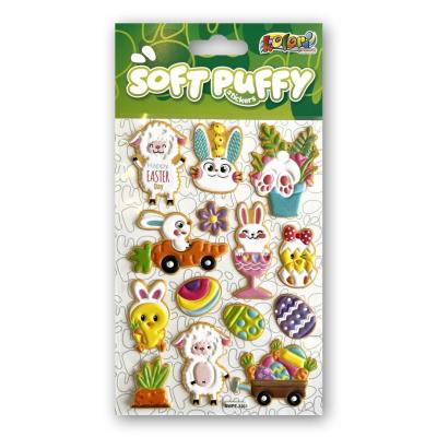 Opakowanie Naklejki puffy swpe happy easter PENMATE