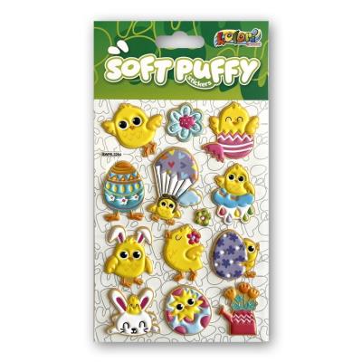 Opakowanie Naklejki puffy swpe happy easter PENMATE