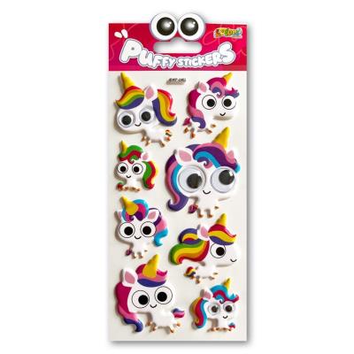 Opakowanie Naklejki puffy Unicorns Eyes