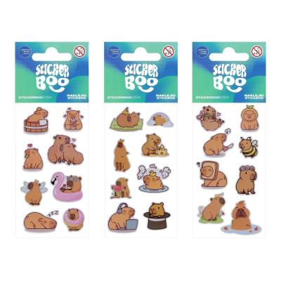 Opakowanie Naklejki Sticker BOO Kapibara mix