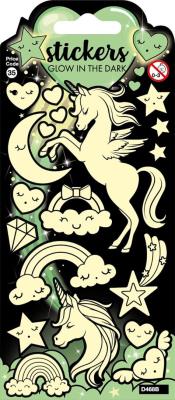 Opakowanie Naklejki świecące - Glowing Unicorns