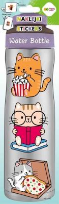 Opakowanie Naklejki Water Bottle Baby Cats 83x286 HAPPY COLOR