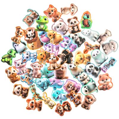 Opakowanie Naklejki winylowe - kreskówkowe zwierzątka 4-6cm