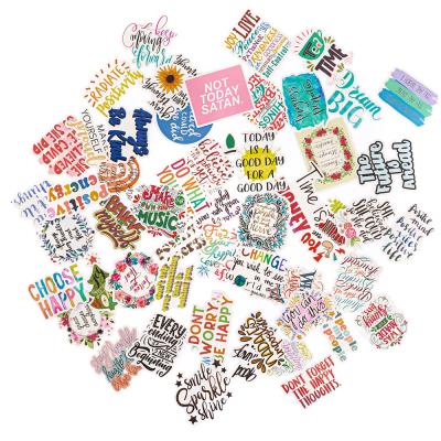 Opakowanie Naklejki winylowe slogany motywacyjne 50 szt.