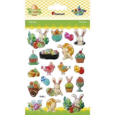 Opakowanie Naklejki wypukłe mix 20szt