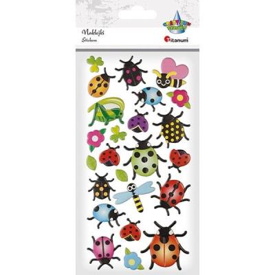 Opakowanie Naklejki wypukłe owady 24szt