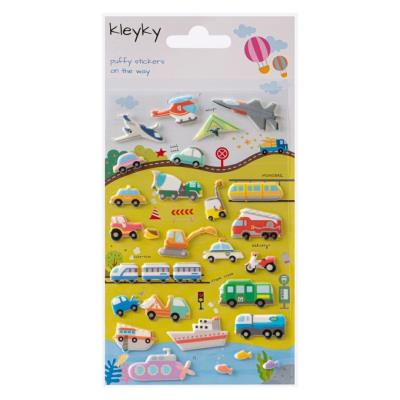 Opakowanie Naklejki wypukłe Pojazdy