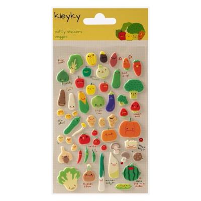 Opakowanie Naklejki wypukłe Warzywa
