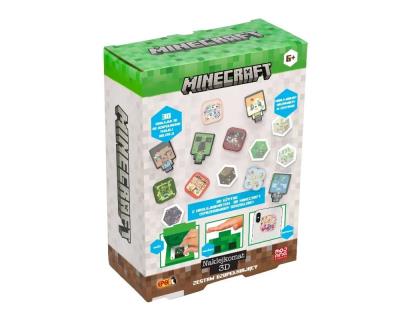 Opakowanie Naklejkomat 3D Minecraft zestaw uzupełniający