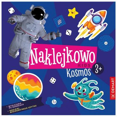 Okładka książki Naklejkowo Kids 3+. Kosmos