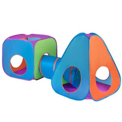 Opakowanie Namiot 3w1 z tunelem pomarańczowo niebieski