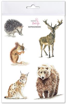 Opakowanie Naprasowanki Zwierzęta leśne