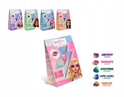 Naszyjnik z kamieniami MIX. Wydawca: Kids Euroswan. SmakLiter.pl Opakowanie Naszyjnik z kamieniami MIX