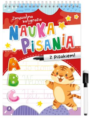 Okładka książki Nauka pisania. Zmywalna kaligrafia