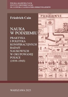 Okładka książki Nauka w podziemiu. Praktyka i polityka...