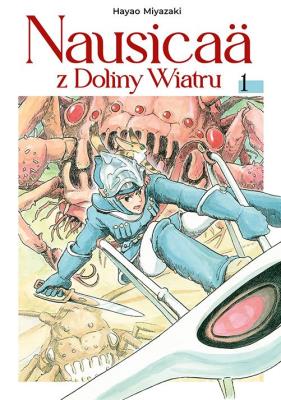 Nausicaä z Doliny Wiatru. Tom 1. Autor: Miyazaki Hayao. SmakLiter.pl Okładka książki Nausicaä z Doliny Wiatru. Tom 1