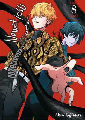 Nawet jeśli rozetniesz mi usta. Tom 8. Autor: Akari Kajimoto. SmakLiter.pl Okładka książki Nawet jeśli rozetniesz mi usta. Tom 8