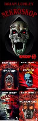 Nekroskop T.1-5. Autor: Lumley Brian. SmakLiter.pl Okładka książki Nekroskop T.1-5