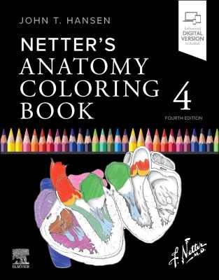Okładka książki Netter's Anatomy Coloring Book