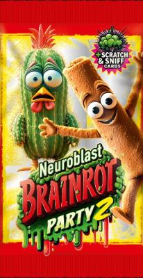 Opakowanie Neuroblast BRAINROT Party 2 saszetka z kartami 1szt.mix