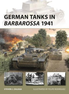 New Vanguard 339 German Tanks in Barbarossa 1941. Autor: Zaloga Steven J.. SmakLiter.pl Okładka książki New Vanguard 339 German Tanks in Barbarossa 1941