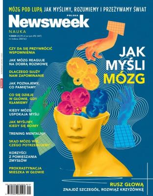 Newsweek Nauka 1/2025 Jak myśli mózg. Autor:   Praca zbiorowa. SmakLiter.pl Okładka książki Newsweek Nauka 1/2025 Jak myśli mózg