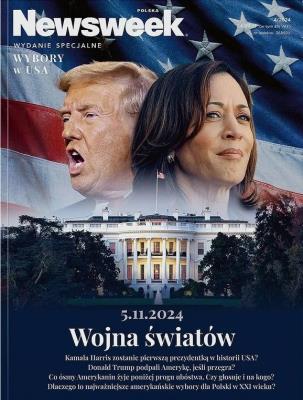 Newsweek Wydanie Specjalne 4/2024 Wojna światów. Autor:   Praca zbiorowa. SmakLiter.pl Okładka książki Newsweek Wydanie Specjalne 4/2024 Wojna światów