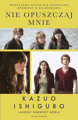 Okładka książki Nie opuszczaj mnie (okładka filmowa)