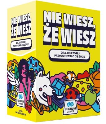 Nie wiesz, że wiesz LUCRUM. Wydawca: Lucrum Games. SmakLiter.pl Opakowanie Nie wiesz, że wiesz LUCRUM