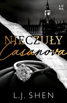 Nieczuły casanova. Autor: L.J. Shen. SmakLiter.pl Okładka książki Nieczuły casanova