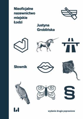 Okładka książki Nieoficjalne nazewnictwo miejskie Łodzi