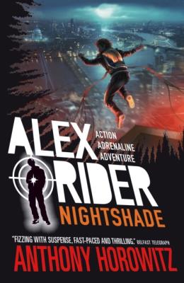 Nightshade wer. angielska. Autor: Anthony Horowitz. SmakLiter.pl Okładka książki Nightshade wer. angielska
