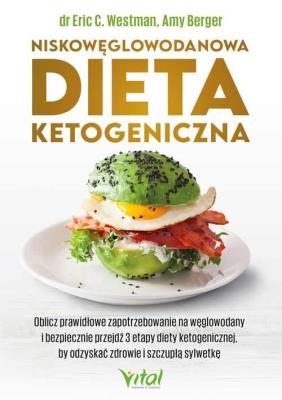 Okładka książki Niskowęglowodanowa dieta ketogeniczna