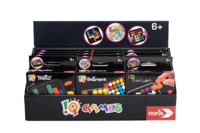 Opakowanie Noris IQ gry podróżne 3 rodzaje mix
