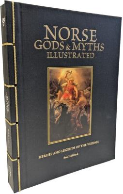 Okładka książki Norse Gods & Myths Illustrated wer. angielska