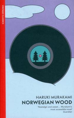 Norwegian Wood wer. angielska. Autor: Haruki Murakami. SmakLiter.pl Okładka książki Norwegian Wood wer. angielska