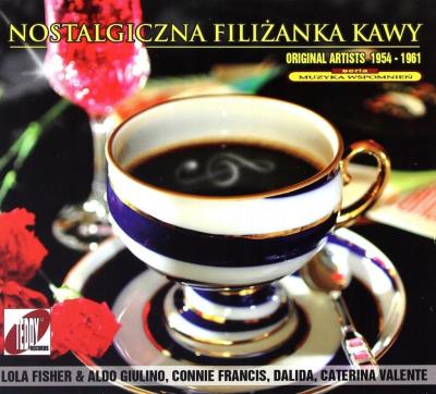 Nostalgiczna filiżanka kawy Vol.1 CD. Autor:   Praca zbiorowa. SmakLiter.pl Okładka książki Nostalgiczna filiżanka kawy Vol.1 CD