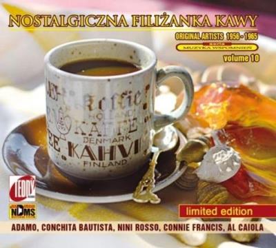 Nostalgiczna filiżanka kawy Vol.10 CD. Autor:   Praca zbiorowa. SmakLiter.pl Okładka książki Nostalgiczna filiżanka kawy Vol.10 CD