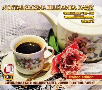 Nostalgiczna filiżanka kawy Vol.11 CD. Autor:   Praca zbiorowa. SmakLiter.pl Okładka książki Nostalgiczna filiżanka kawy Vol.11 CD