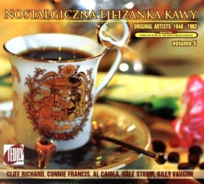 Nostalgiczna filiżanka kawy Vol.5 CD. Autor:   Praca zbiorowa. SmakLiter.pl Okładka książki Nostalgiczna filiżanka kawy Vol.5 CD