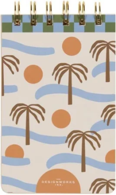 Notatnik A Dopo Twin Wire Palm. Wydawca: Designworks Ink. SmakLiter.pl Opakowanie Notatnik A Dopo Twin Wire Palm