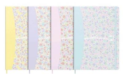 Opakowanie Notatnik A5/80K linia Floral mix OXFORD