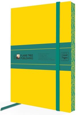 Opakowanie Notatnik A5 linia BR Yellow & Dark Teal